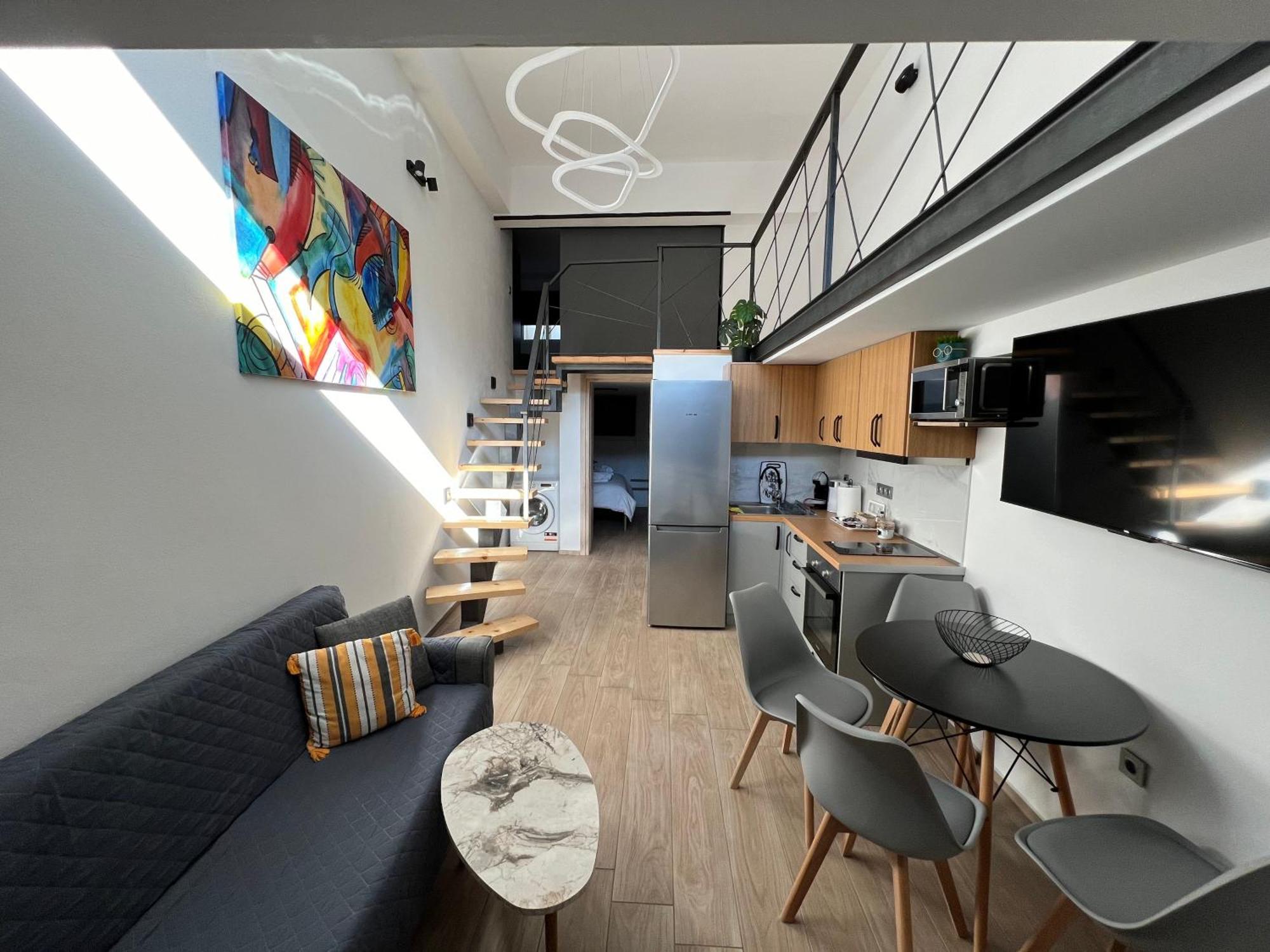 City Center Loft With Private Parking Kavála ภายนอก รูปภาพ