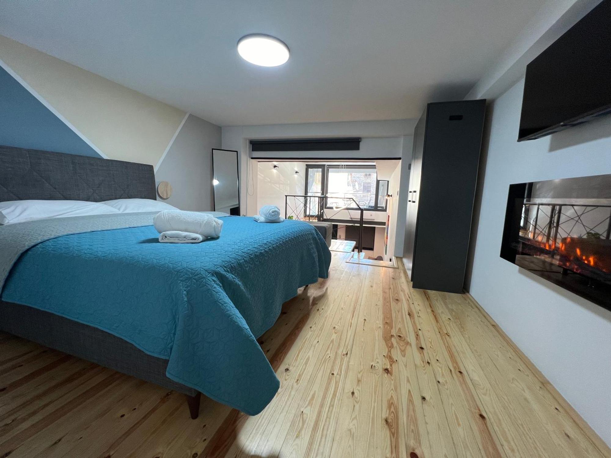 City Center Loft With Private Parking Kavála ภายนอก รูปภาพ