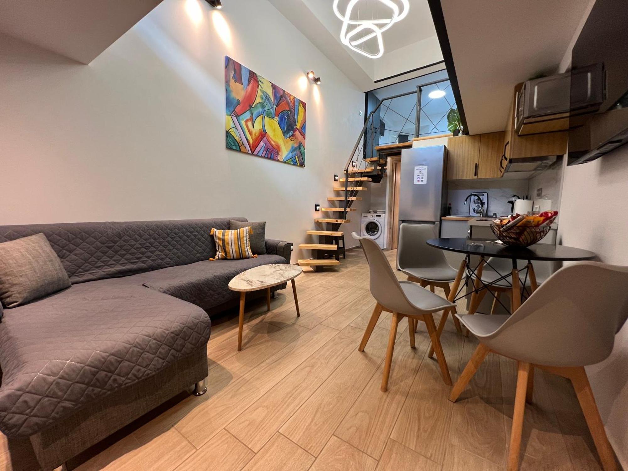 City Center Loft With Private Parking Kavála ภายนอก รูปภาพ